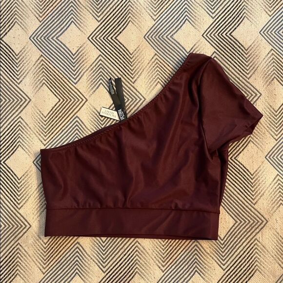 Victorias Secret Sport One Shoulder Tee - Picture 2 of 2